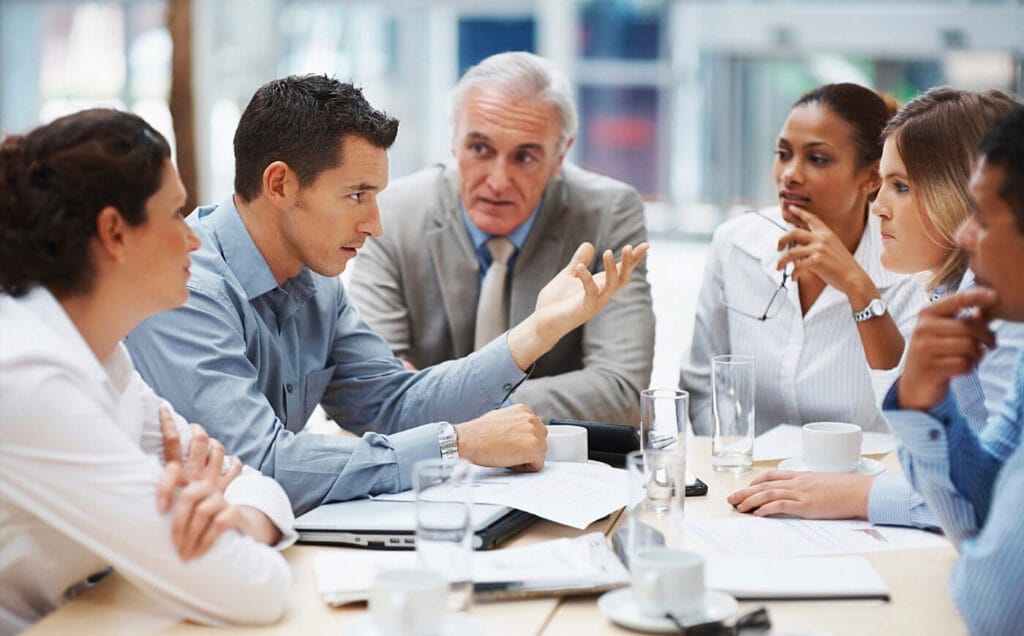Digital marketing agency planning SEO, advertising and lead generation strategies